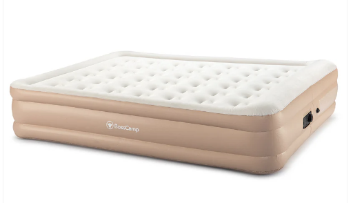 Colchón Cama Inflable Eléctrico Queen BossCamp 2 plazas