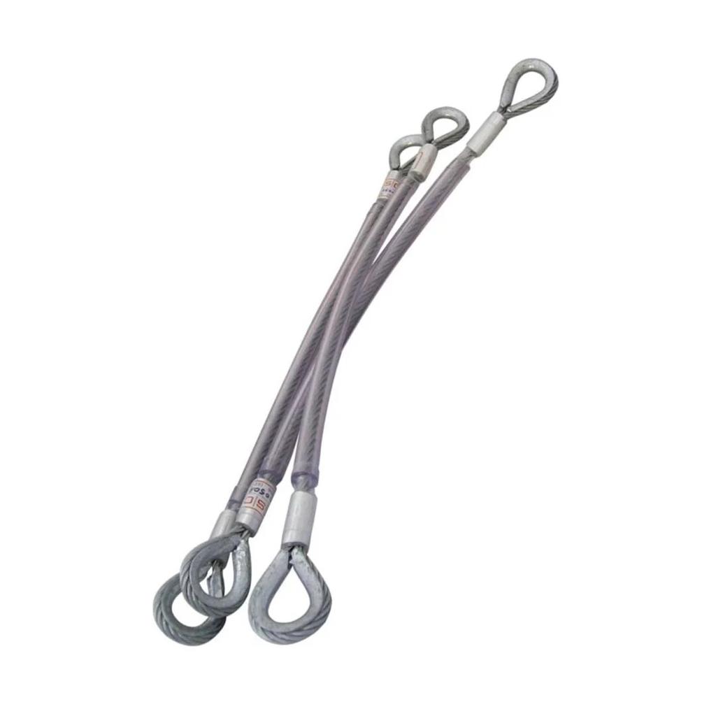 Miniatura Anclaje Cable de acero 100 cm  -