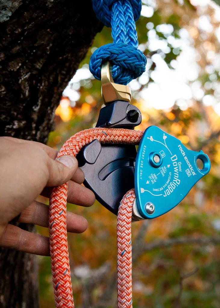 Asegurador para cargas de arborismo DOWNRIGGER friccion variable 14mm 31kN  -
