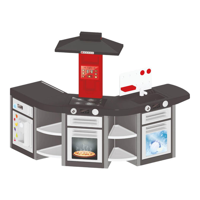 Cocina Juguete Plastica Triple + Accesorio 