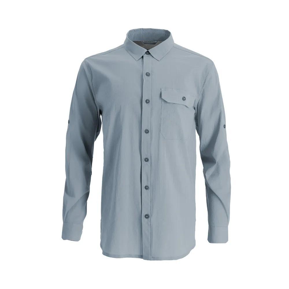 Camisa Manga Larga Juncal Hombre - Color: Gris