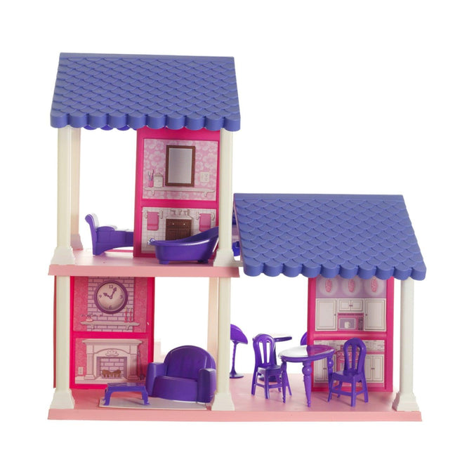 Casita de Juegos + Accesorios  - Color: Rosado/Violeta
