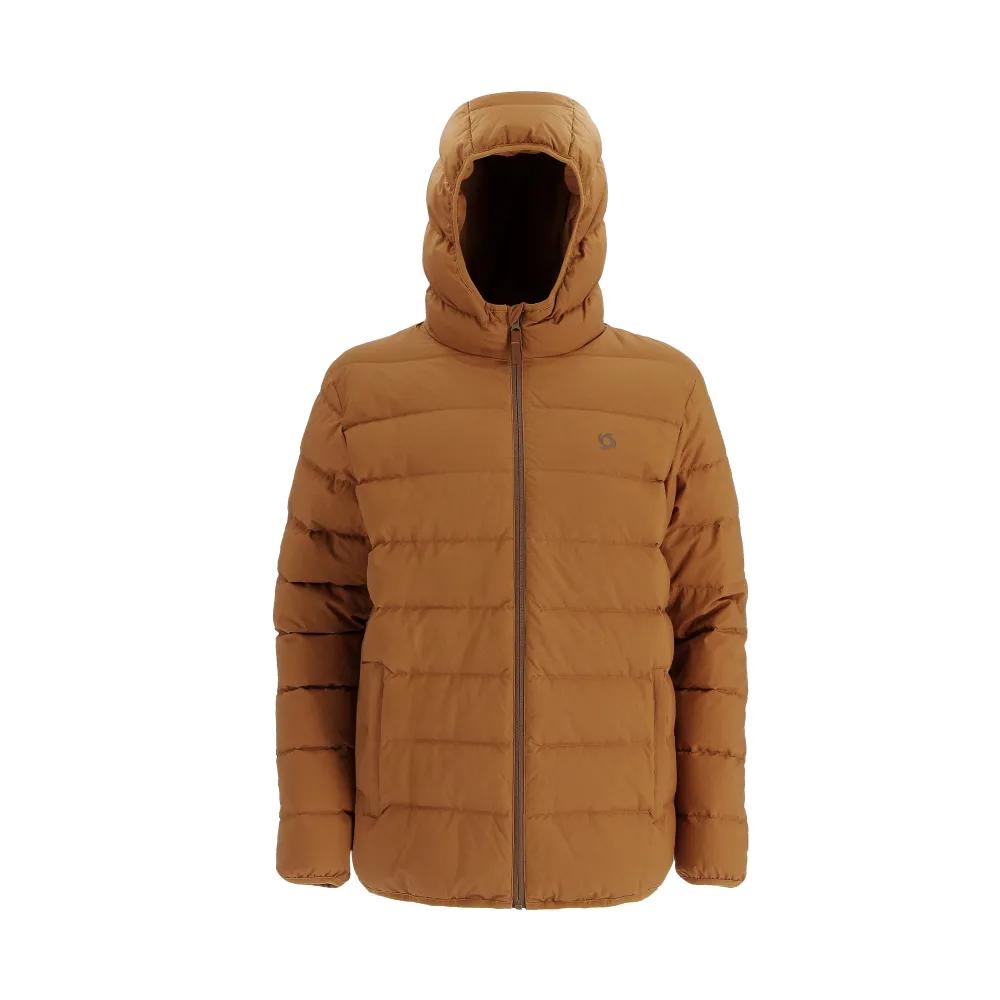 Parka Pluma Cotton Hombre  - Color: Mostaza