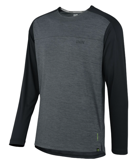 Miniatura Jersey Hombre Flow X L/S De Bicicleta - Color: Gris
