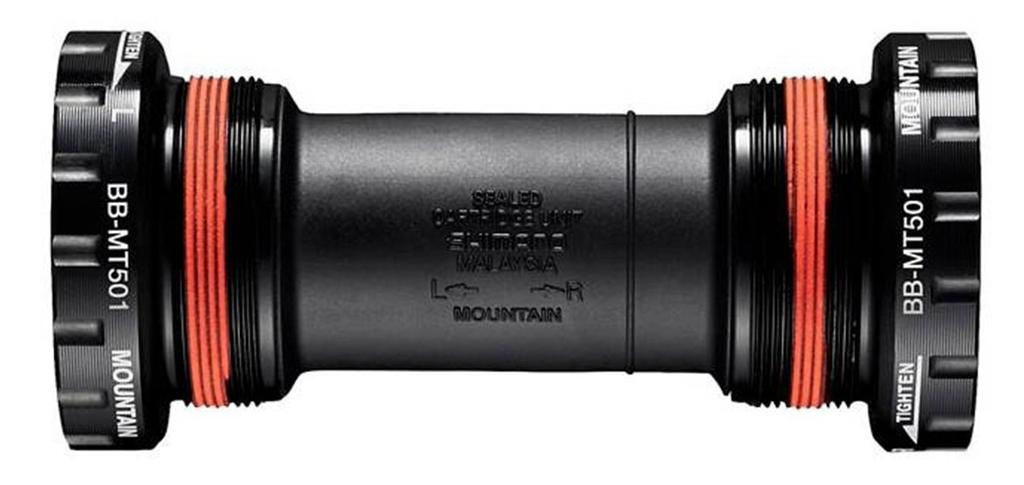 Cubeta De Motor Bottom Bracket, BB-MT501, Right & Left Adapter (BSA)
