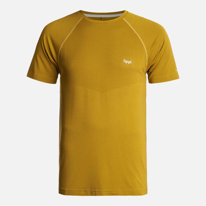 Polera Hombre Essential Sport T-Shirt - Color: Mostaza,Oscuro