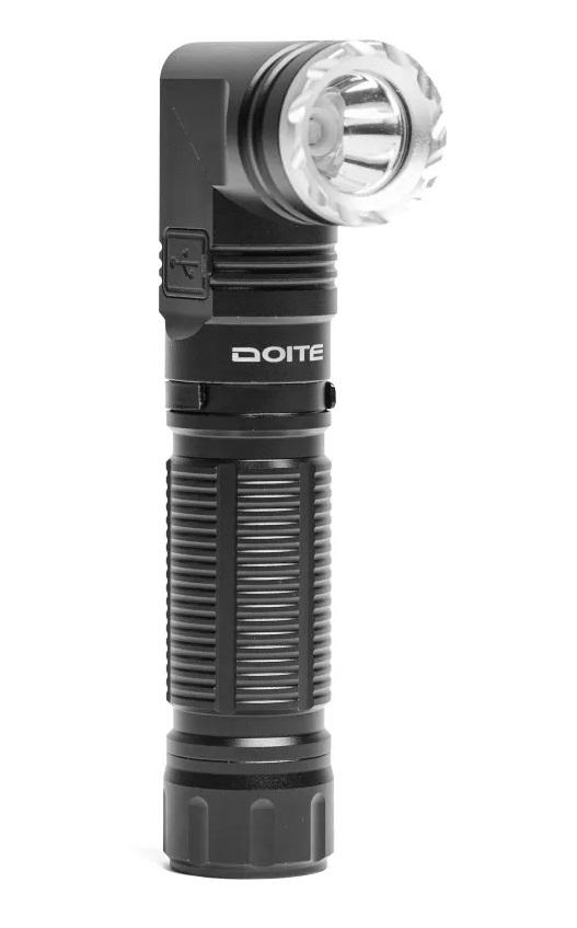 Linterna De Mano Ligera Revol - Color: Negro