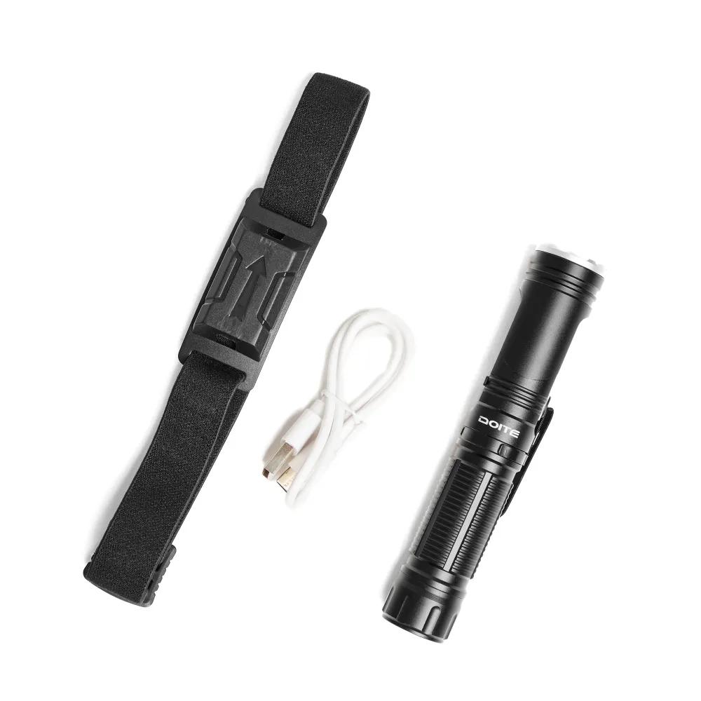 Miniatura Linterna De Mano Ligera Revol - Color: Negro