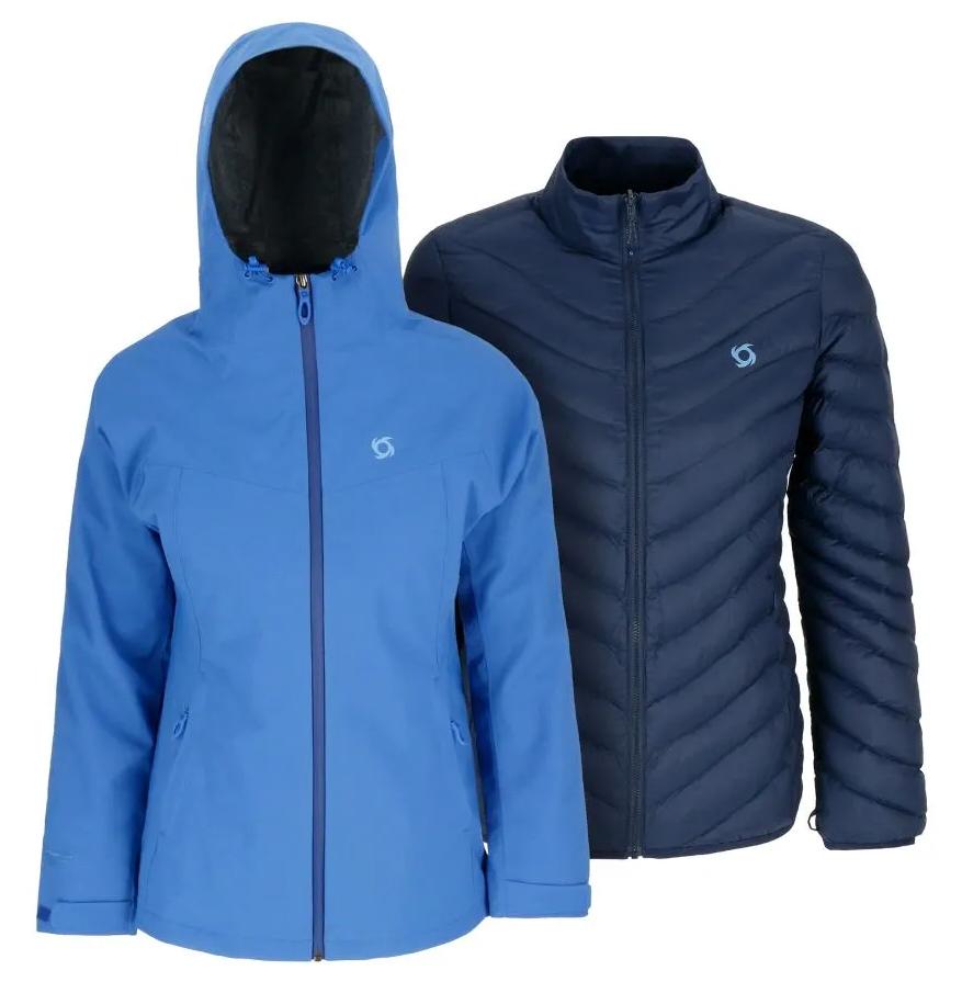 Miniatura Parka 3 en 1 Skada Women - Color: Azul