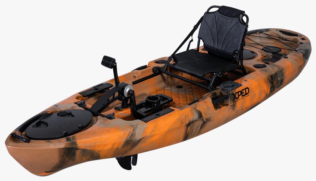 Kayak Pedal Craft 10 - Color: Naranja/Negro