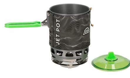 Cocinilla Compacta Con Olla De Ebullición Jet Pot - Color: Verde