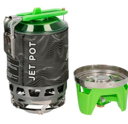 Cocinilla Compacta Con Olla De Ebullición Jet Pot - Color: Verde