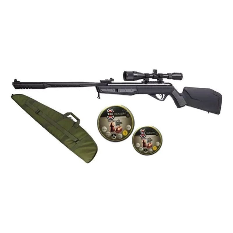 Kit Rifle Vaporizer 5.5 Mira 3-9x40 Funda B19 VE Poston Tec Domed 18,13 5,5 2LT_ - Color: Negro