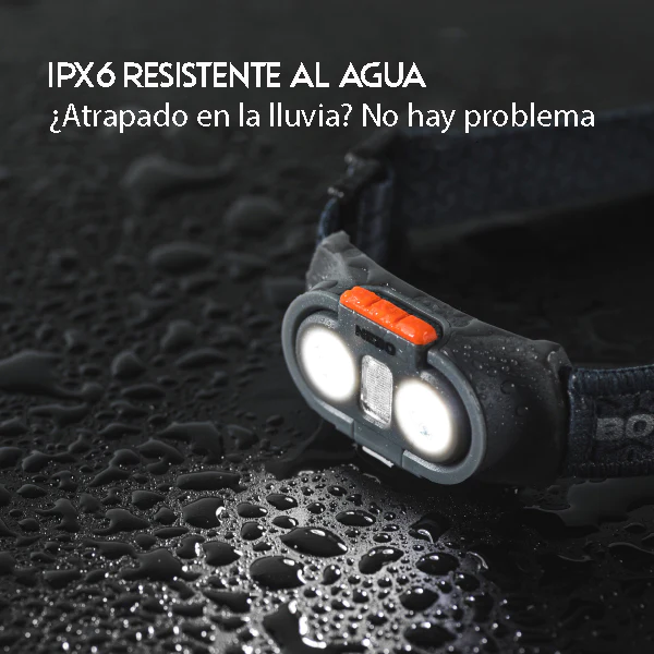 Linterna Frontal Led Einstein 750 Lumenes (AAA) - Color: Negro