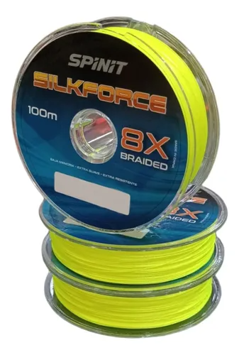 Linea Trenzada Silkforce 8x0,20mm - 25LB - 6x100m 256038