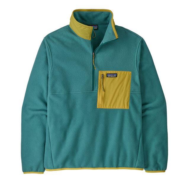 Polar Hombre Microdini 1/2-Zip Pullover - Color: Verde