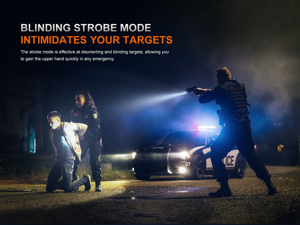 Linterna Fenix para Pistolas GL07 - Color: Negro