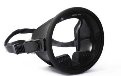 Mascara Buceo Redonda Grande