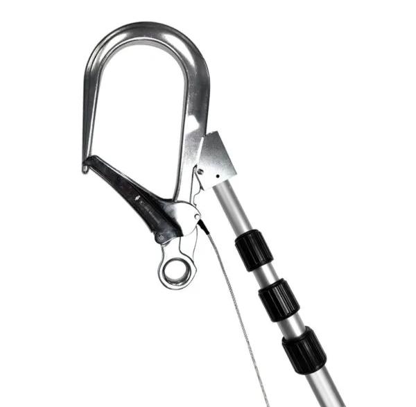 Pertiga Telescopica de Aluminio 7m con Gran Conector