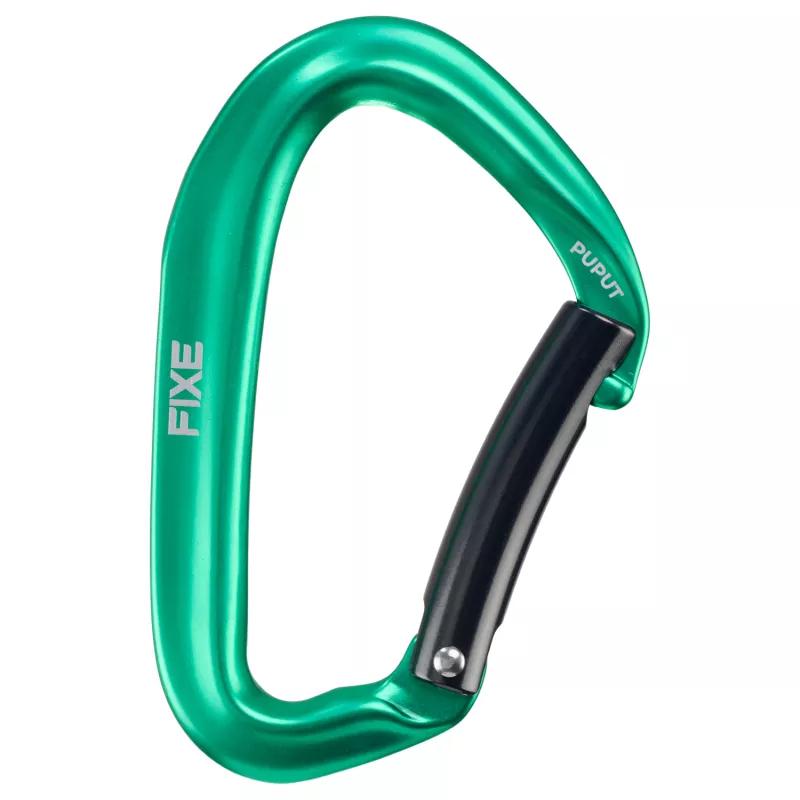 Mosquetón Aluminio Tipo D Sin Seguro 22kN Puput Curve