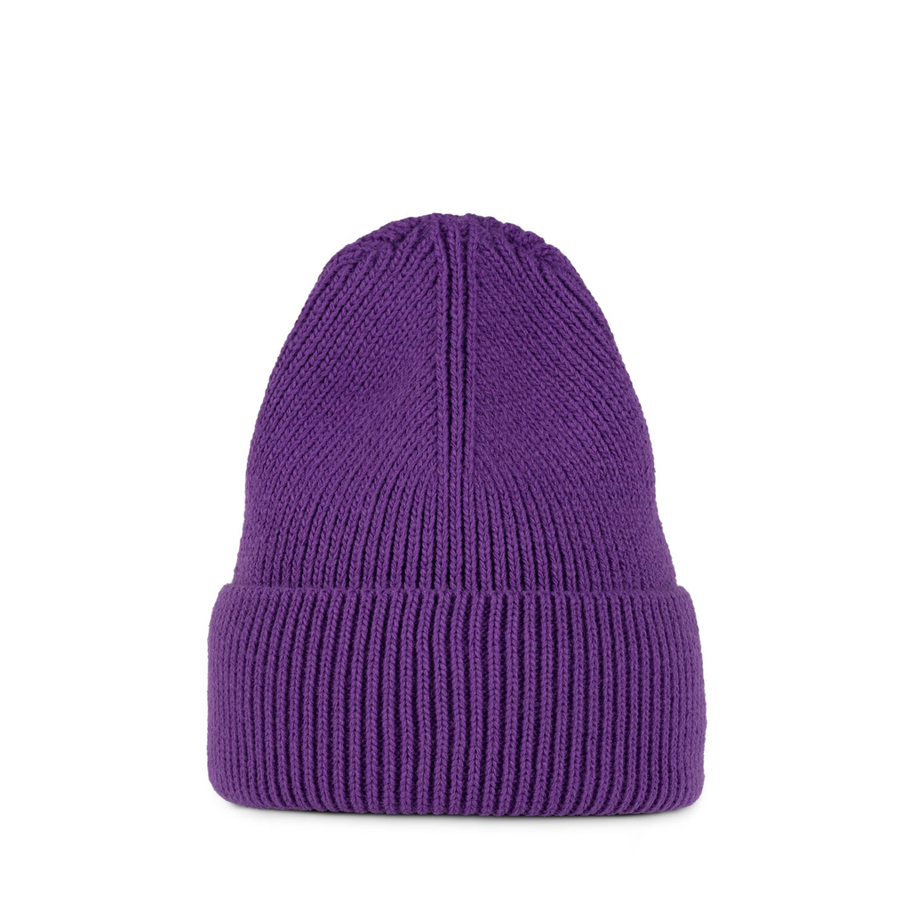Gorro Knitted & Fleece Beanie Midy Purple