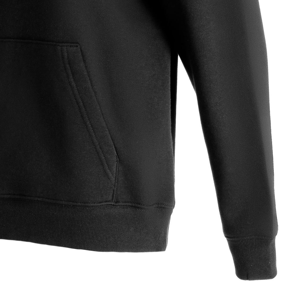 Poleron Hobby Print Mujer Negro - Color: Negro