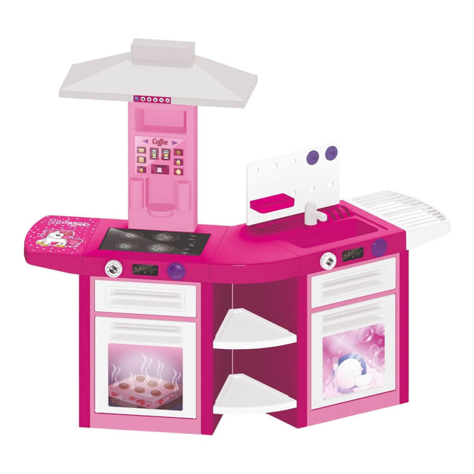 Cocina Plastica Doble Unicornio + Extras 