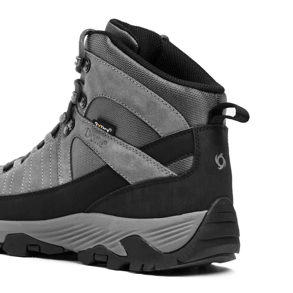 Miniatura Botin Caña Alta Grant Hombre - Color: Gris