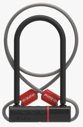 Candado U zefal K-TrazU11 + cable 