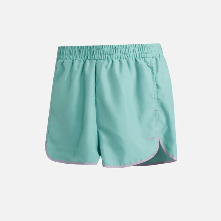 Short Teen Girl FreeWork Q-Dry Shorts  - Color: Turquesa