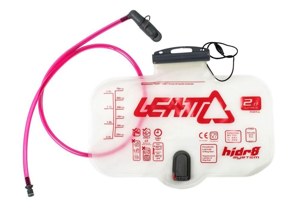 Bolsa Hidratacion 2L Horizontal - Color: Rojo