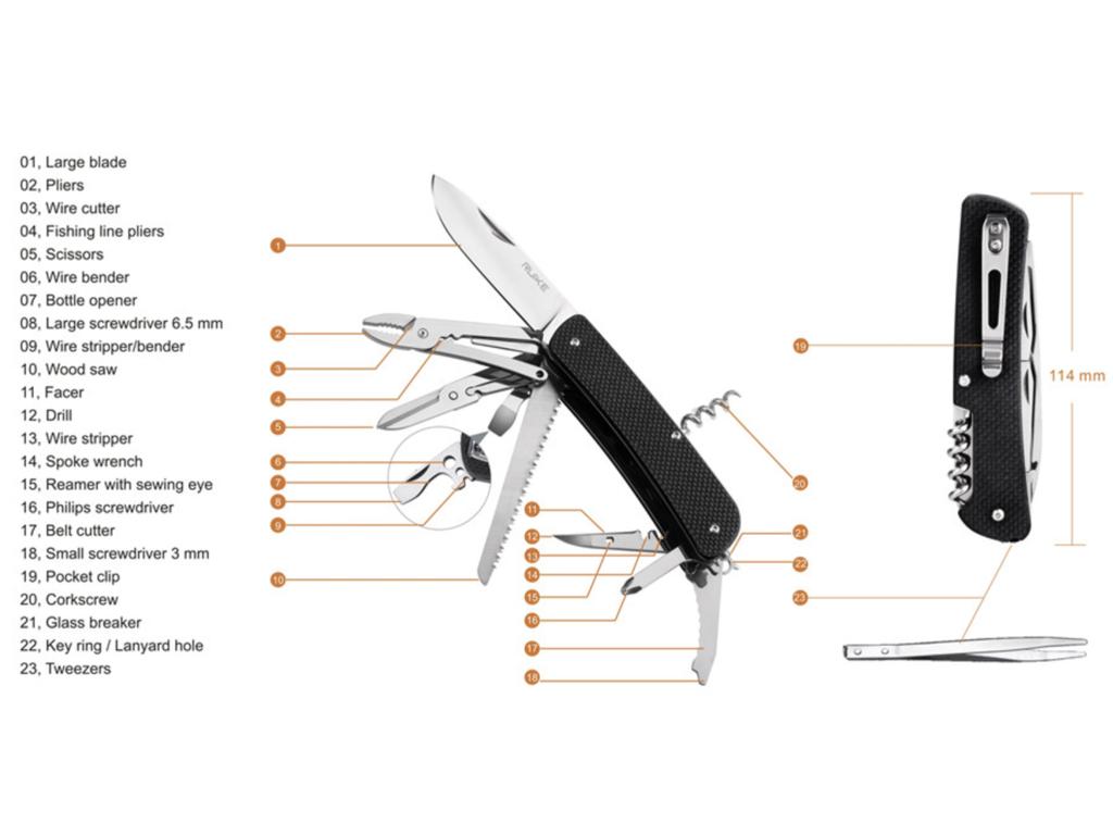 Navaja L51-B - Color: Negro