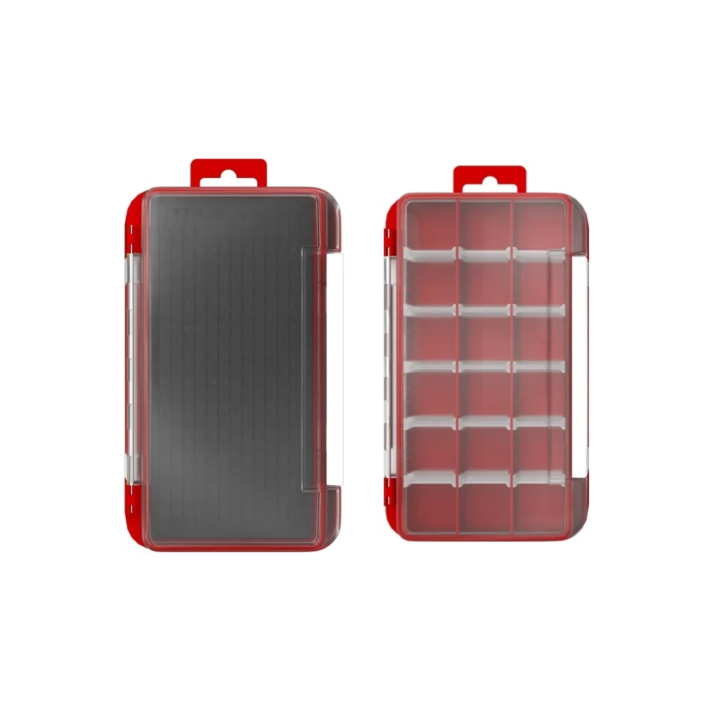 Caja de Señuelos Reversible con Espuma Eva Roja UL 200X130X45 MM MBC10204 0204C1