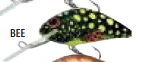 Miniatura Señuelo Hornet #HT - Color: BEE
