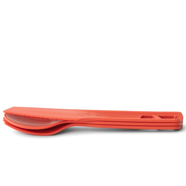 Set Cubiertos Passage - 3 Piezas - Color: Naranja