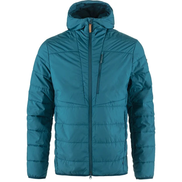 Chaqueta Hombre Keb Padded Hoodie - Color: Deep Sea