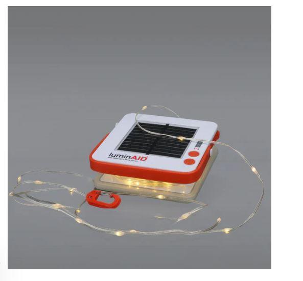 Luces Solar String + Phone Charger