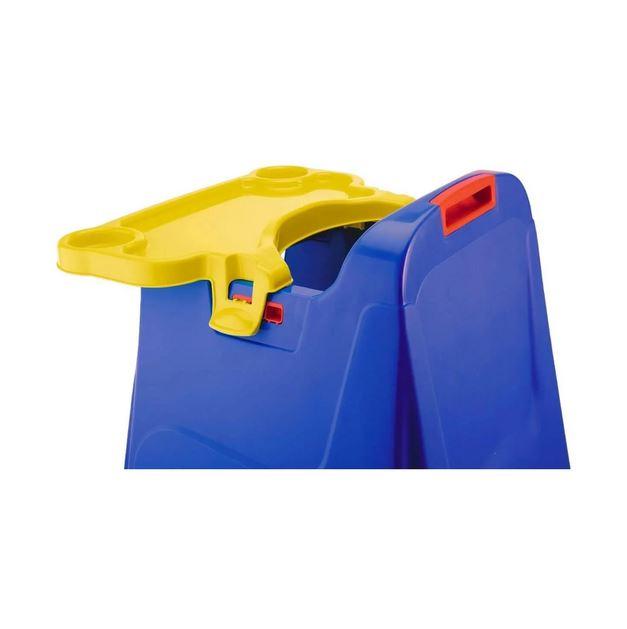Silla Comedor Para Bebe - Color: Azul