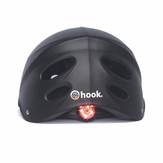 Miniatura Casco Street Con Luz Hk-305 -