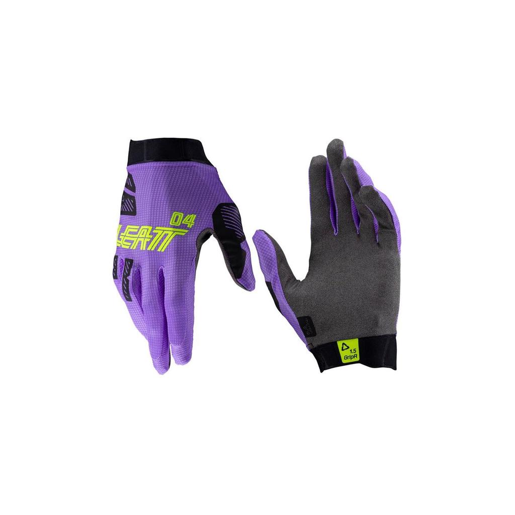 Miniatura Guantes Moto GripR 1.5 V25 - Color: Morado Negro