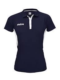 Polera Mujer Pique - Color: Azul Marino-Blanco