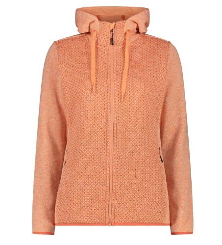 Polar Mujer Hooded Knit Tech