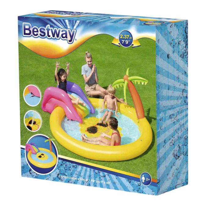 Miniatura Piscina y juegos inflable Sunnyland 2.37X2.01X1.04M -
