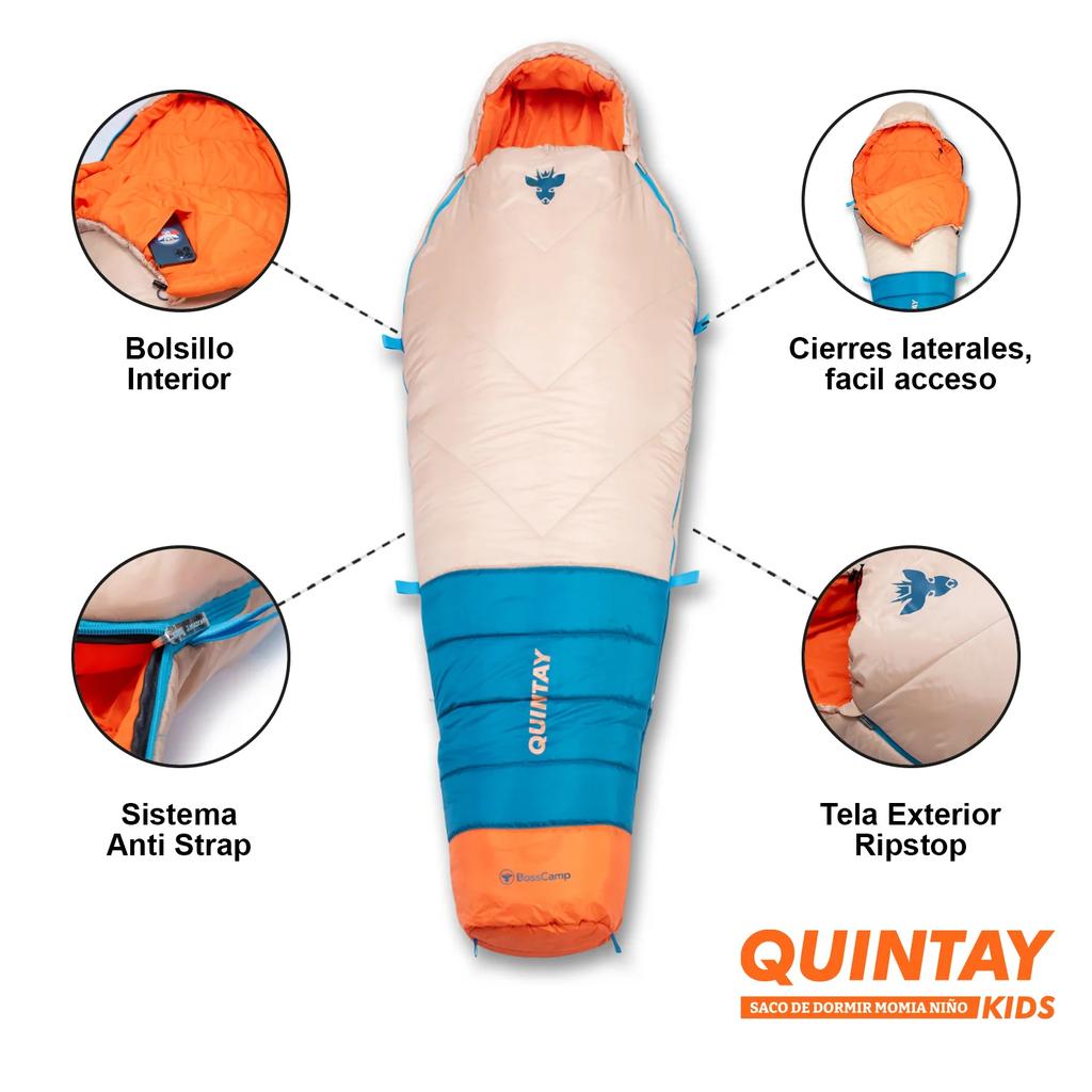 Saco de Dormir Momia Niño Quintay -