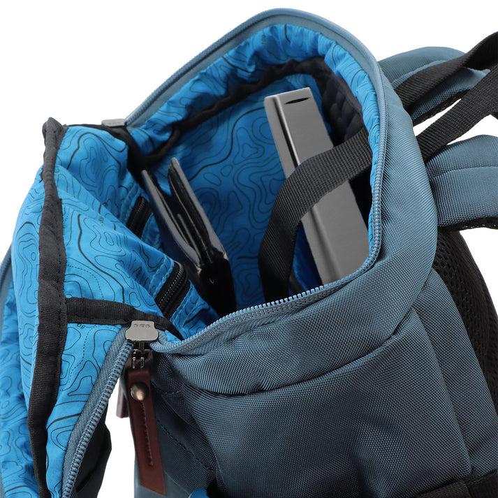 Miniatura Mochila de Viaje Icon Rpet 25L para Notebook 15 - Color: Blue