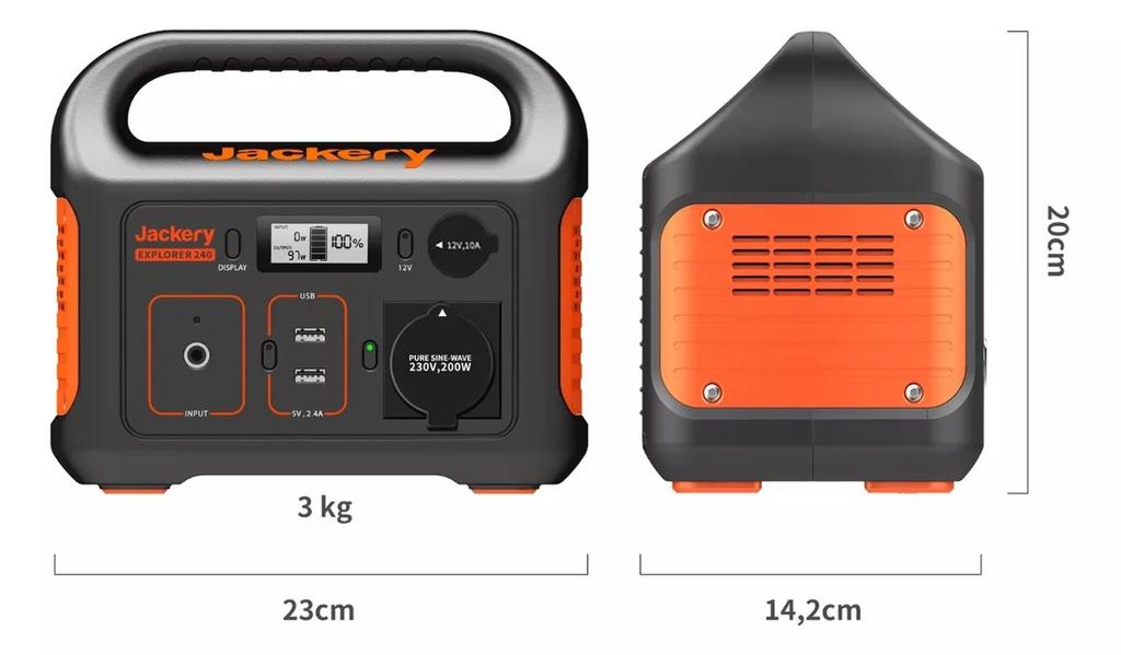 Miniatura Generador Solar Portable Power Station Explorer 240 -