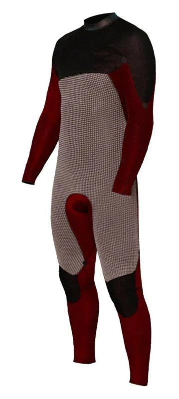 Traje de Neopren Wetsuits Yeti 43 Steamer 2022 - Color: Burgondy