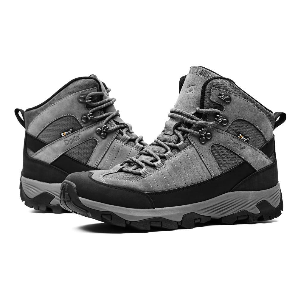 Miniatura Botin Caña Alta Grant Hombre - Color: Gris