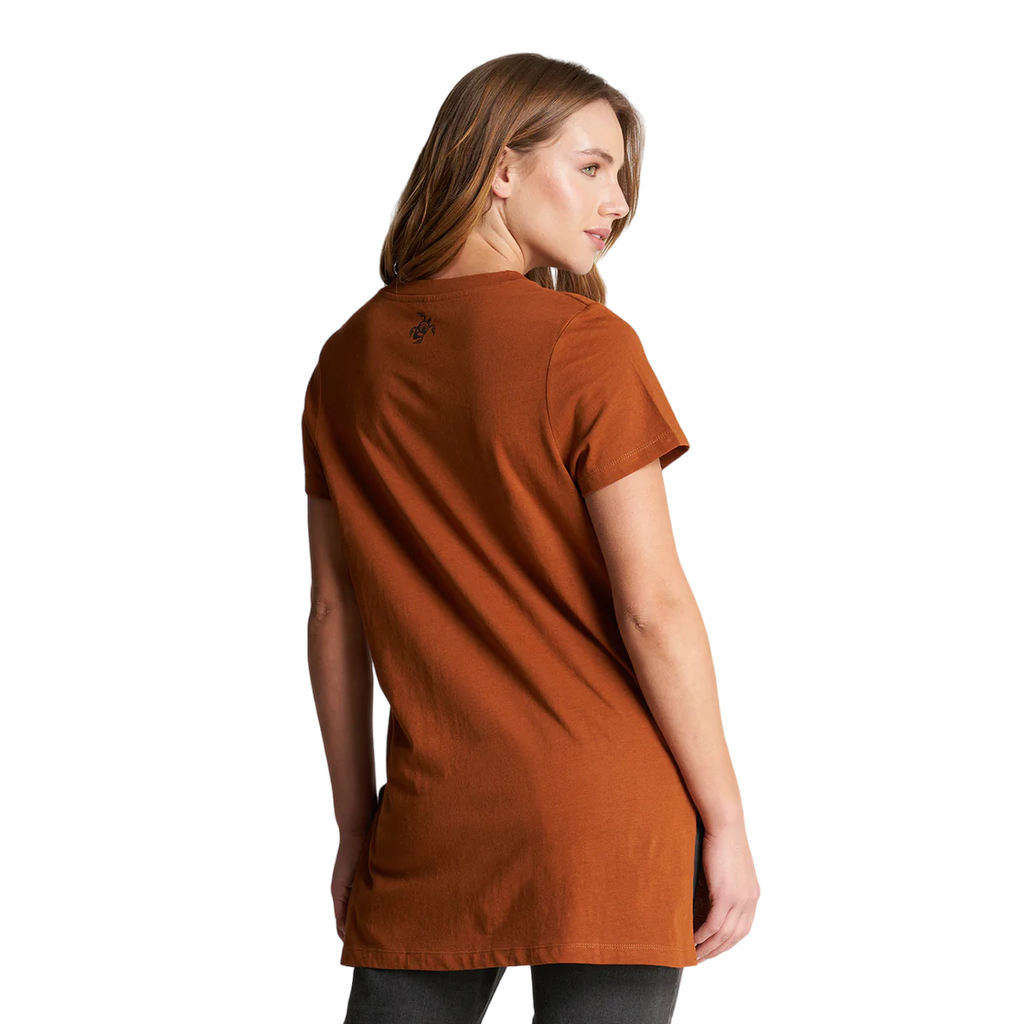 Polera Mujer Natural - Color: Terracota