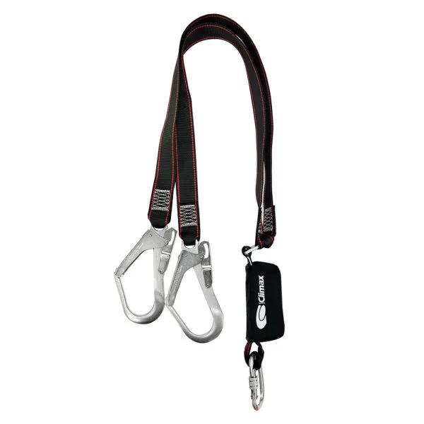 Cola de vida 34-A 1,8 mts y conectores 30/31  - Color: Negro